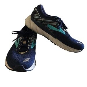 Brooks Womens Adrenaline GTS 19 1202841D450 Blue Running Shoes Size 10